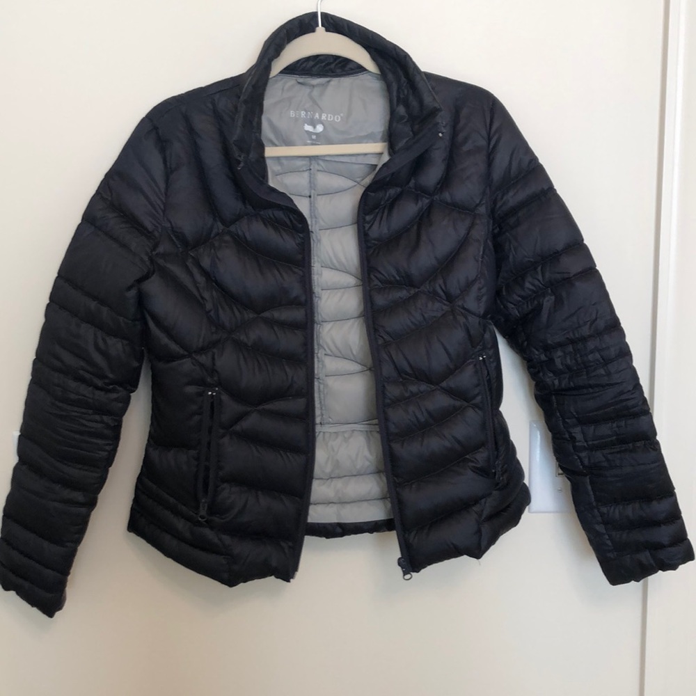 Bernardo Packable Goose Down Puffer Jacket